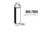 VOLVO 8149613 Middle-/End Silencer